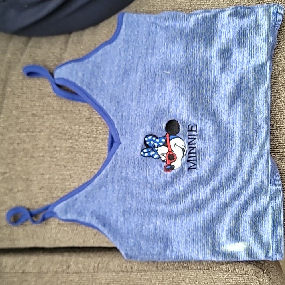 Disney Forever 21 crop shirt